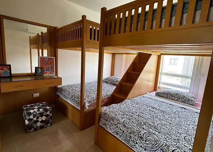 غرفتين و روف في بلومار السخنة Apartment *